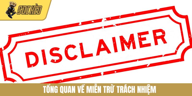 Tổng quan về miễn trừ trách nhiệm