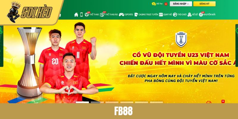 FB88 - Điểm Đến Cá Cược Bóng Đá Uy Tín Bậc Nhất Châu Á